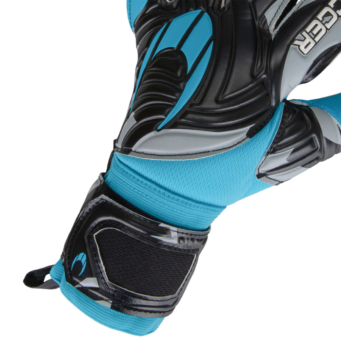 520484 HO Soccer One Negative Goalkeeper Gloves Blue