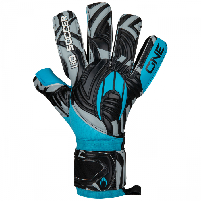 520484J HO Soccer One Negative Junior Goalkeeper Gloves Blue