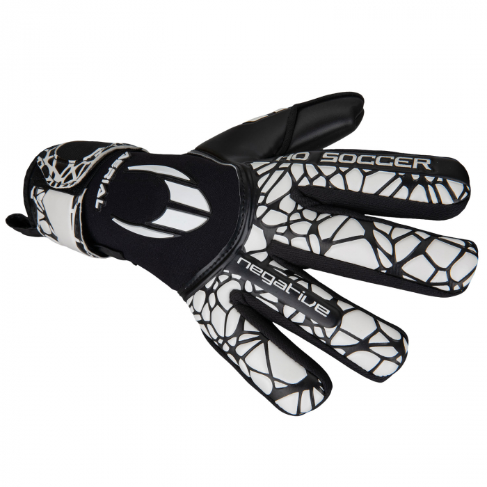 520490 HO Soccer Aerial III Negative Goalkeeper Gloves Black / Grey