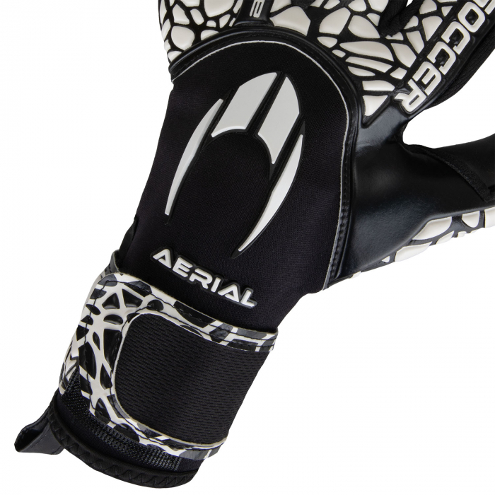 520490J HO Soccer Aerial III Negative Junior Goalkeeper Gloves Black /