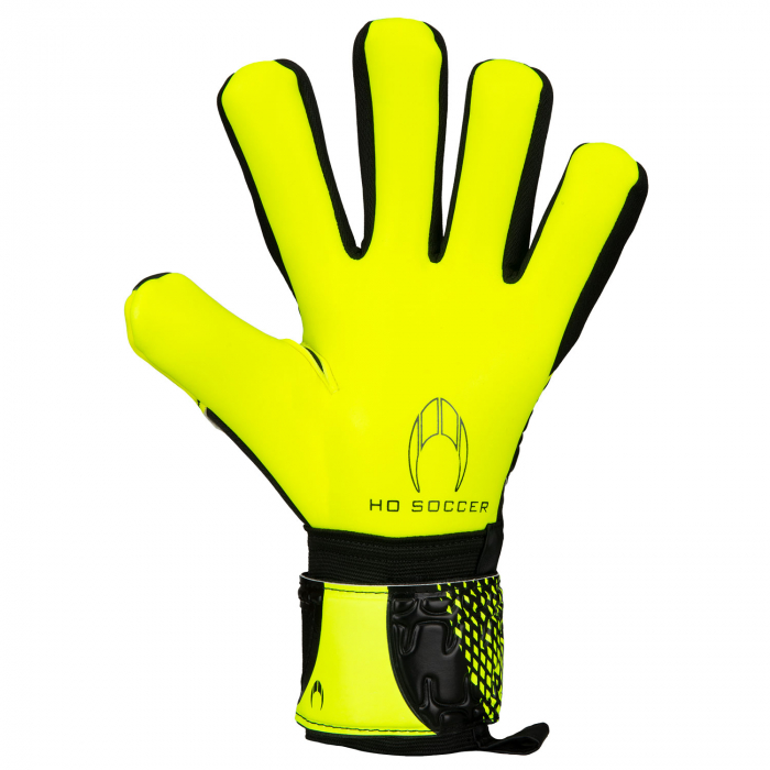 520492 HO Soccer Primary Protek Neg (Astro) Goalkeeper Gloves Black/Fl