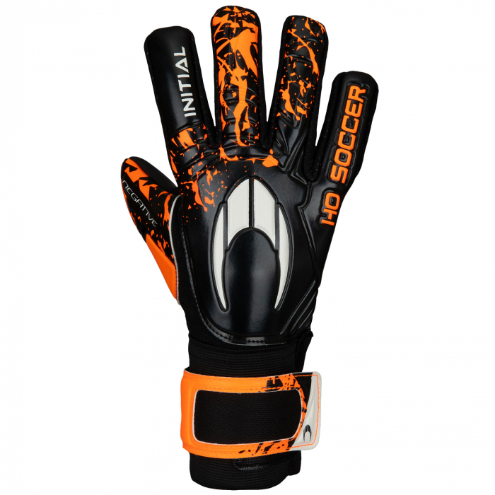 520493 HO Soccer INITIAL Negative Goalkeeper Gloves black/orange