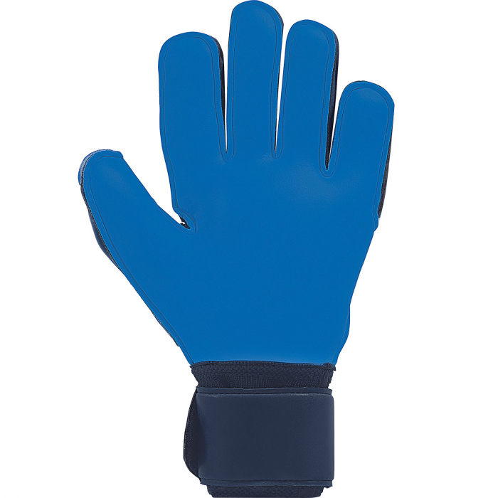 101138701 Uhlsport CyberTec AquaSOFT Goalkeeper Gloves Blue