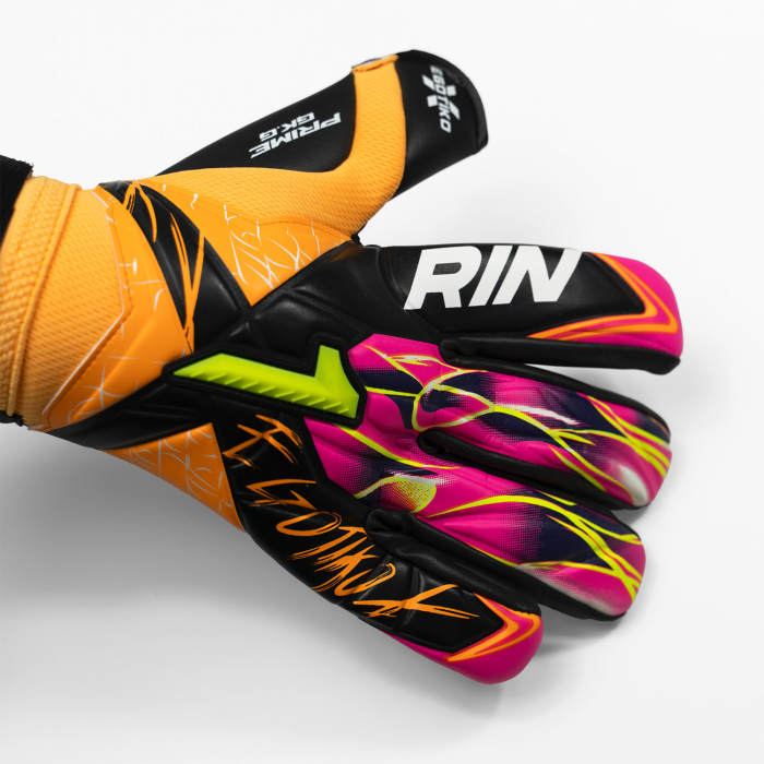 EXRI133 Rinat EGOTIKO X PRIME Junior Goalkeeper Gloves Orange/Black