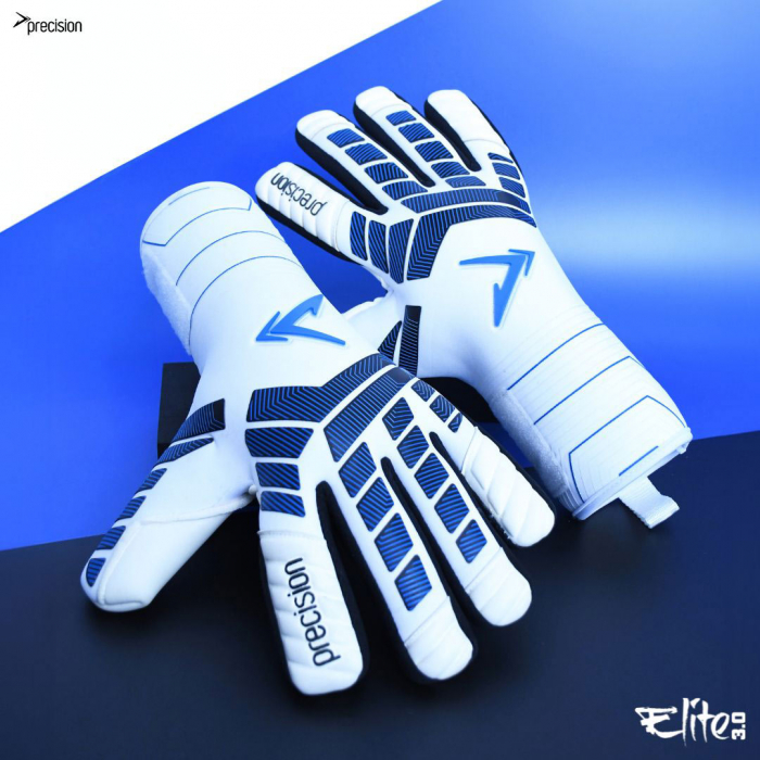 PRG846 Precision GK Elite 3.0 Giga Junior Goalkeeper Gloves White