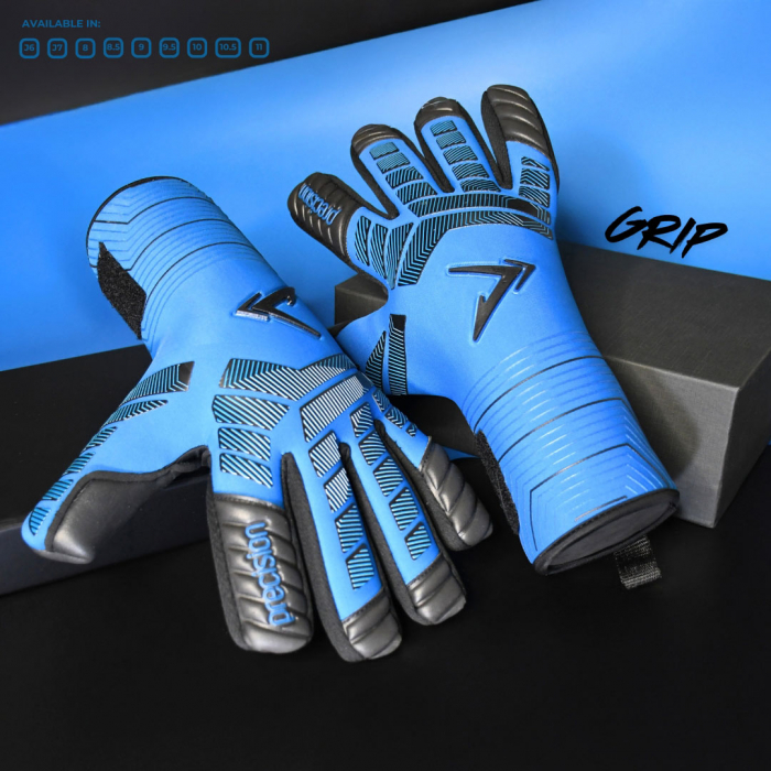 PRG848 Precision GK Elite 3.0 Grip Junior Goalkeeper Gloves Blue