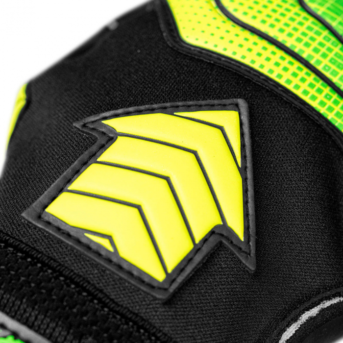 55609647052 Reusch Attrakt AB1 Duo Goalkeeper Gloves black/yellow