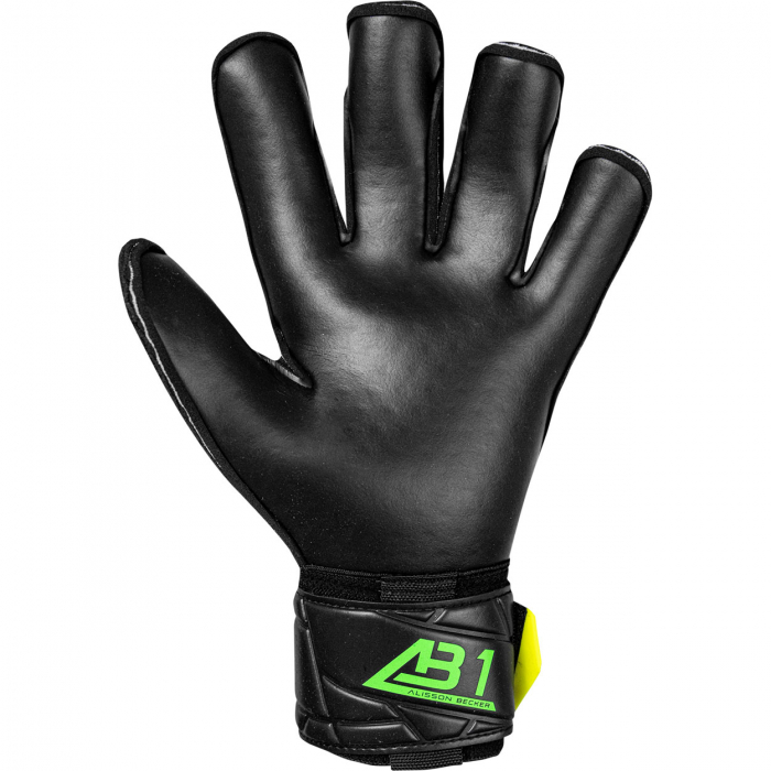 55609647052 Reusch Attrakt AB1 Duo Goalkeeper Gloves black/yellow
