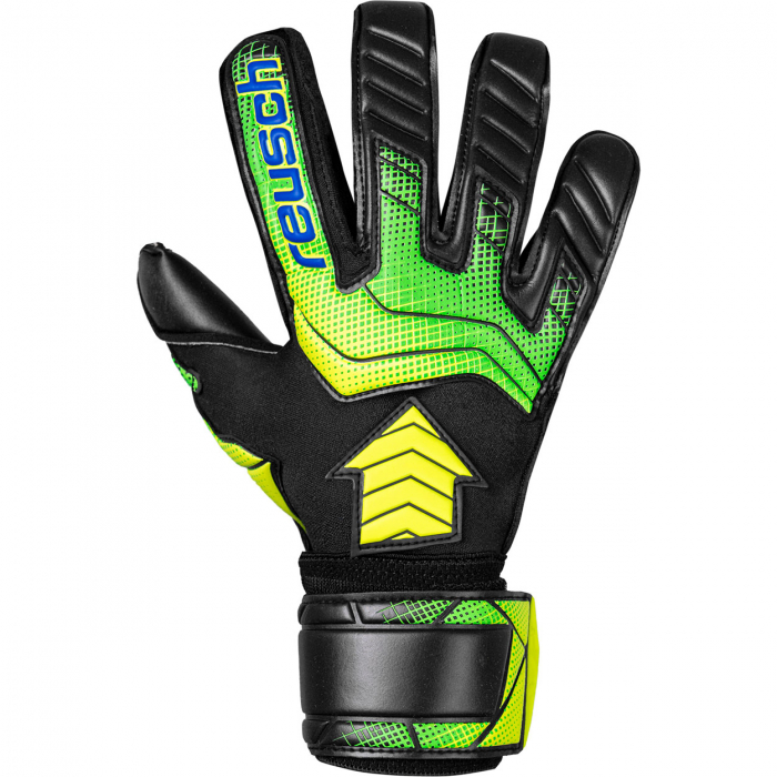 55609647052 Reusch Attrakt AB1 Duo Goalkeeper Gloves black/yellow