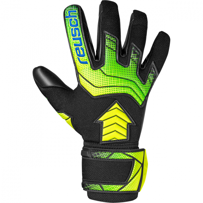 5560764 Reusch Attrakt AB1 Infinity Goalkeeper Gloves black/yellow