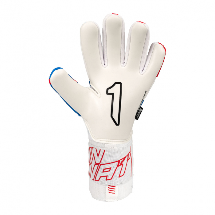 Rinat XTREME GUARD DOMINUS TURF Junior Goalkeeper Gloves White/Blue/Re