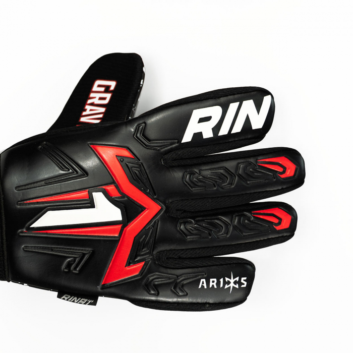Rinat ARIES X GRAVITY Junior Goalkeeper Gloves Black