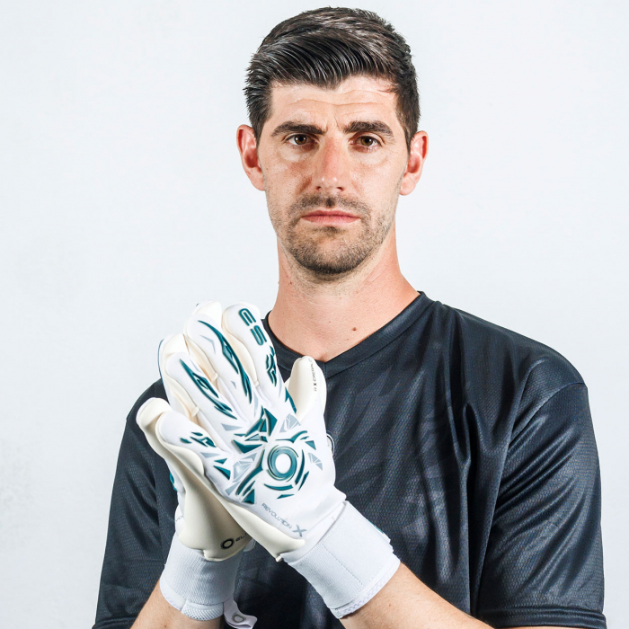 Elite Sport NEO REVOLUTION X EMERALD Junior Goalkeeper Gloves White/Gr