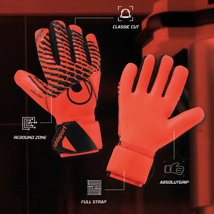 Uhlsport Comfort Absolutgrip HN Power Edition Goalkeeper Gloves
