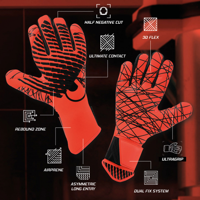 Uhlsport CYBERTEC ULTRAGRIP HN Power Edition Goalkeeper Gloves