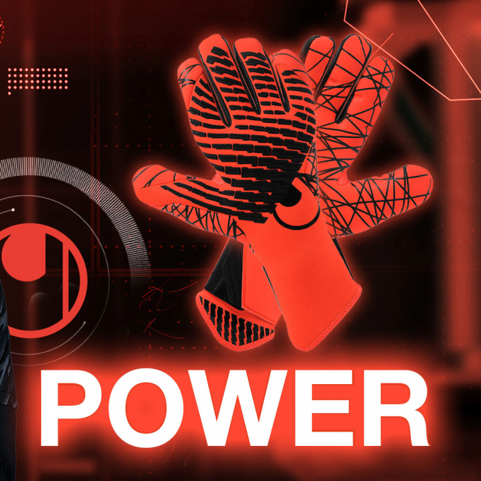 Uhlsport CYBERTEC ULTRAGRIP HN Power Edition Goalkeeper Gloves