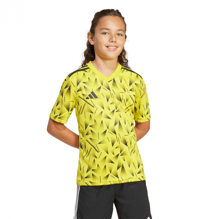 JJ1955 adidas ICON 25 SS Junior GK Jersey Team Yellow