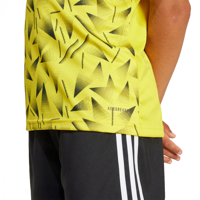JJ1955 adidas ICON 25 SS Junior GK Jersey Team Yellow