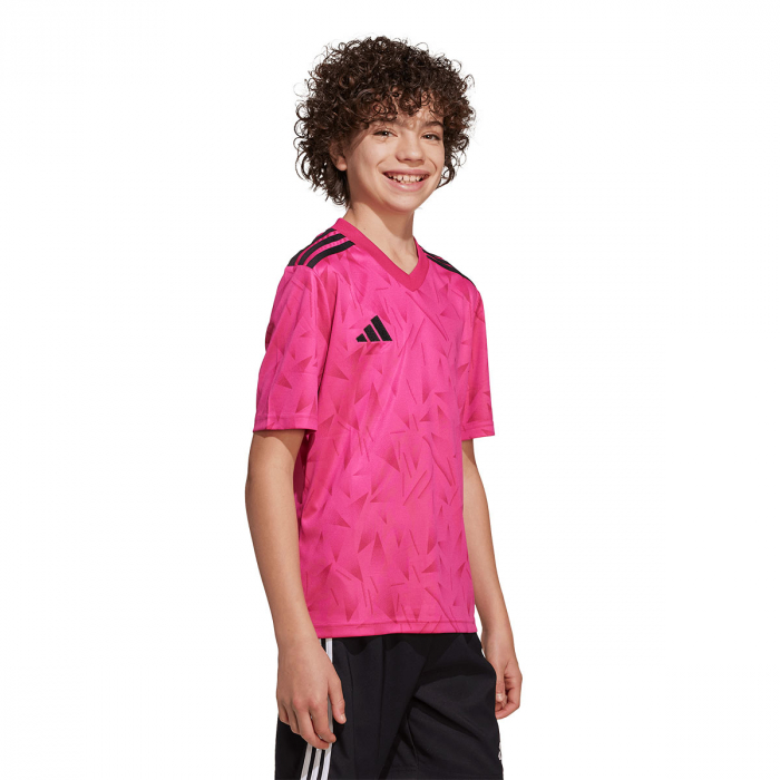 JJ1959 adidas ICON 25 SS Junior GK Jersey Real Magenta