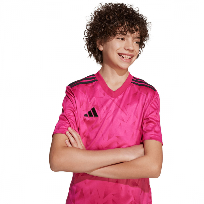 JJ1959 adidas ICON 25 SS Junior GK Jersey Real Magenta