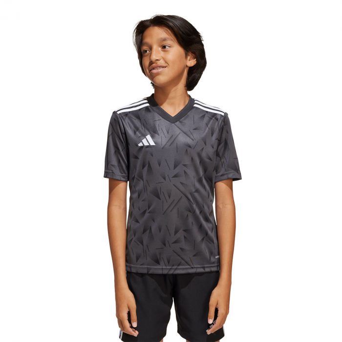 JJ1954 adidas ICON 25 SS Junior GK Jersey Team Black
