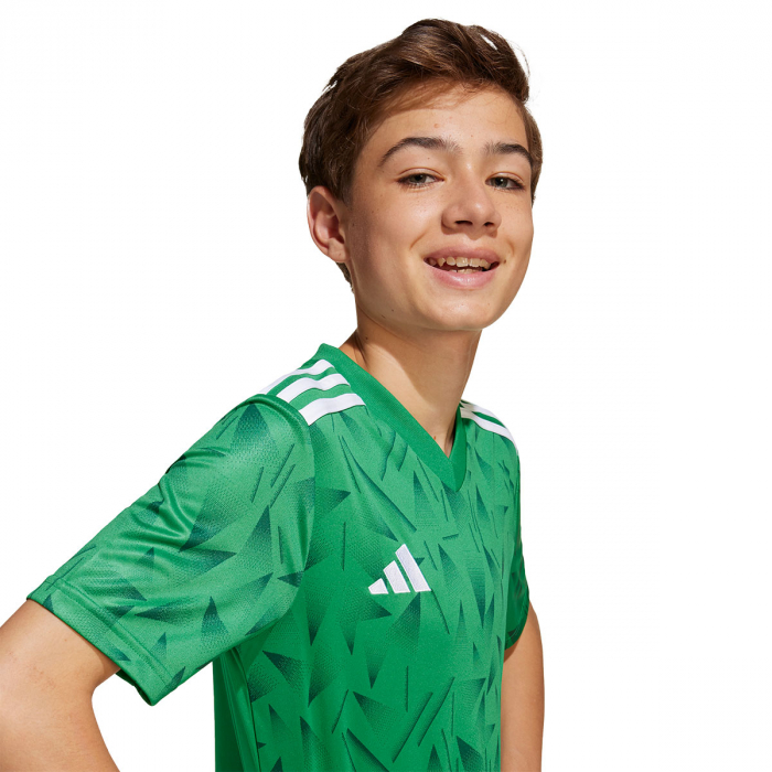 JJ1956 adidas ICON 25 SS Junior GK Jersey Team Green