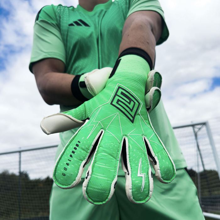 Keeper iD Goalproof SOUND WAVE Surround Goalkeeper Gloves Rush Mint