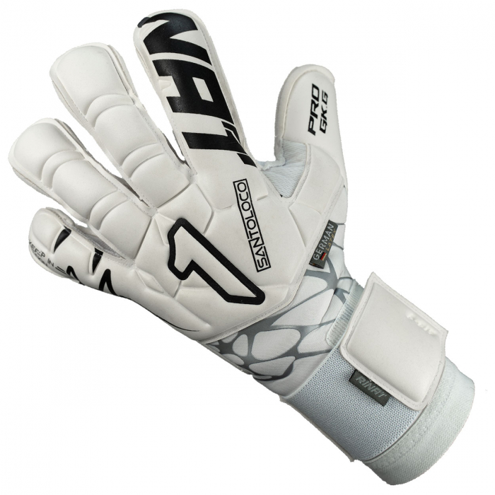 SAPI110 Rinat SANTOLOCO PRO Junior Goalkeeper Gloves White