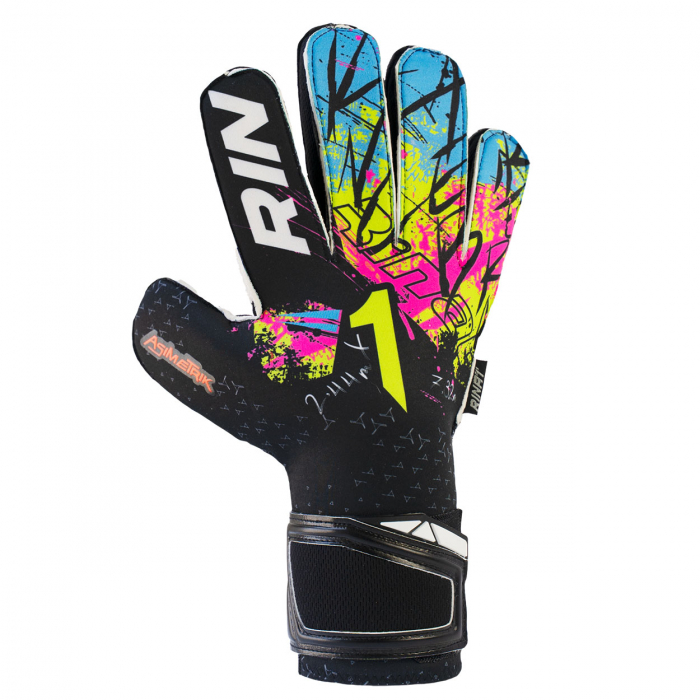 ASSI109 Rinat ASIMETRIK AS Junior Goalkeeper Gloves Black
