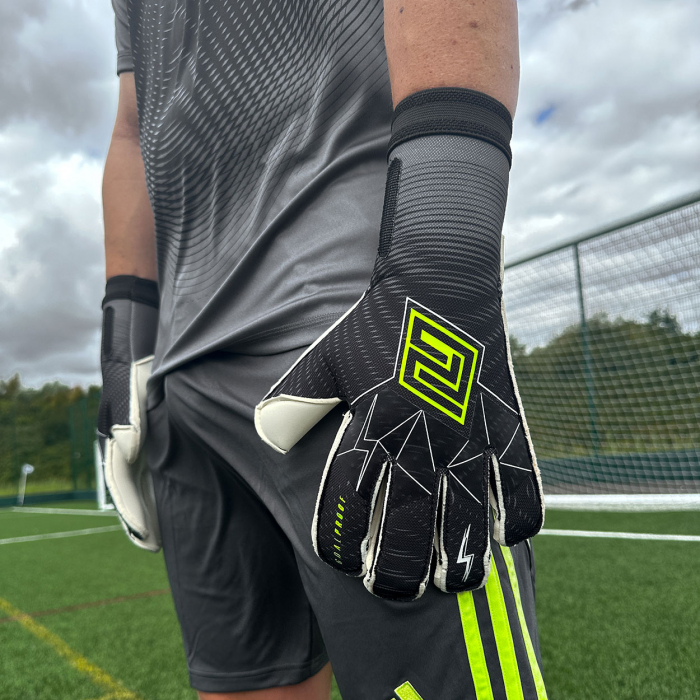 Keeper iD Goalproof SOUND WAVE Surround Goalkeeper Gloves Rush Grey