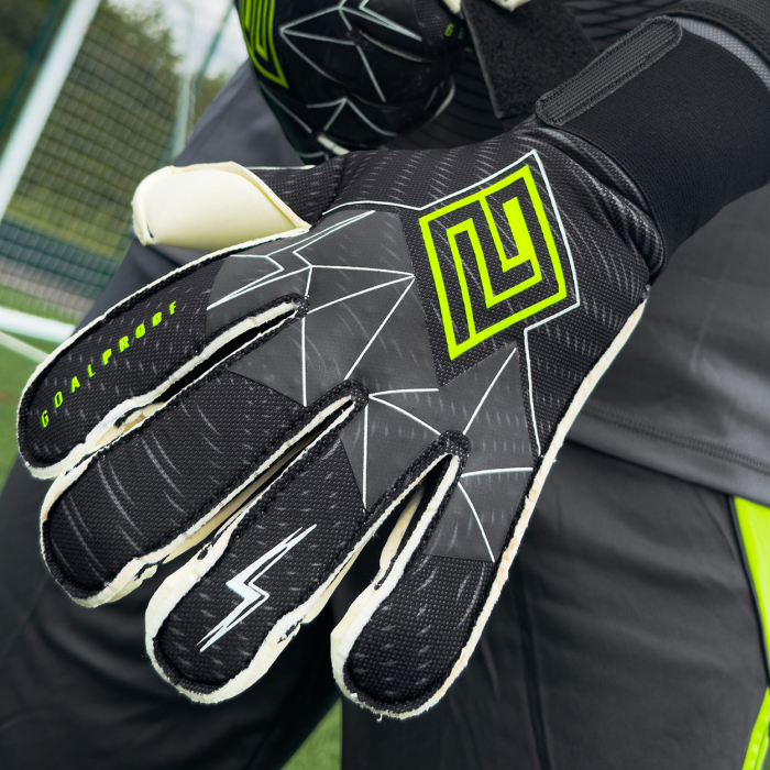 Keeper iD Goalproof SOUND WAVE Surround Goalkeeper Gloves Rush Grey