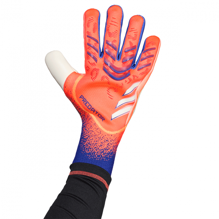 JN5357 adidas Predator Pro PROMO Goalkeeper Gloves signal coral