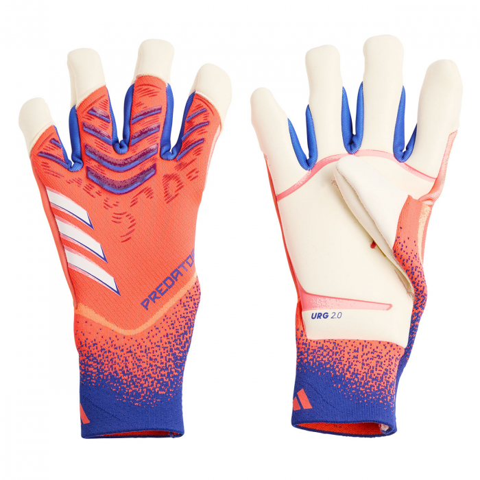 JN5364 adidas Predator Pro Hybrid Goalkeeper Gloves signal coral