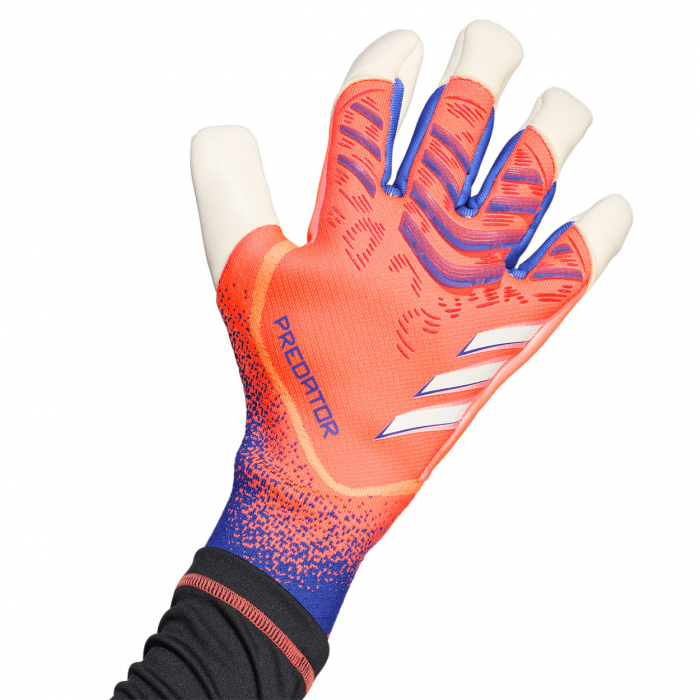 JN5364 adidas Predator Pro Hybrid Goalkeeper Gloves signal coral