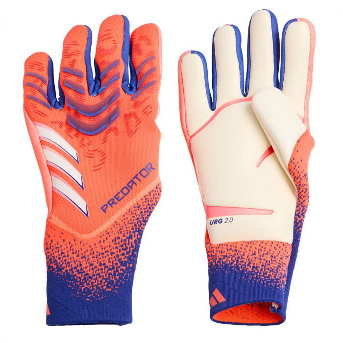 JJ3533 adidas Predator Pro Goalkeeper Gloves signal coral