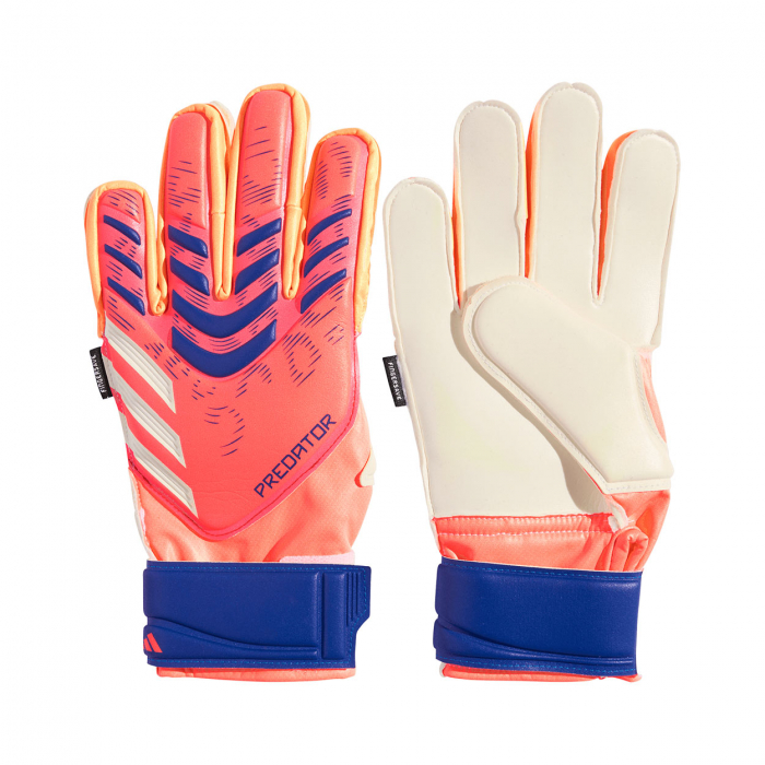 JN5359 adidas Predator Fingersave Junior Goalkeeper Gloves signal cora