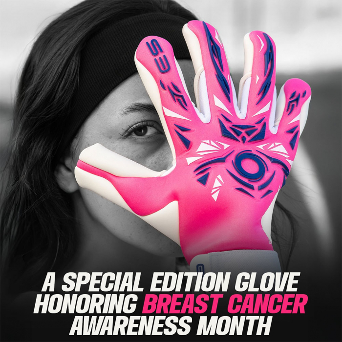 Elite NEO REVOLUTION X Breast Cancer Goalkeeper Gloves Pink