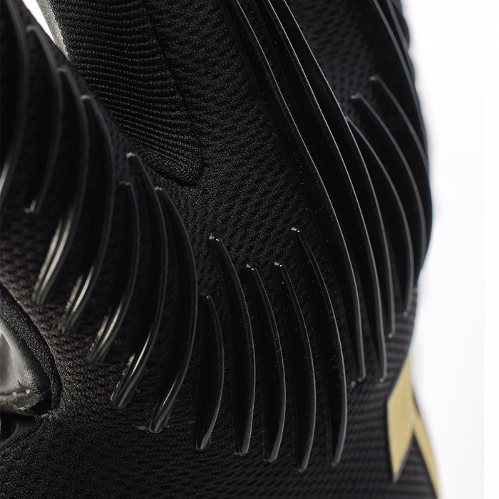 202401 T1TAN Rebel 2.0 Black Out Goalkeeper Gloves Black/Gold