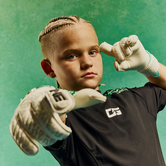 ONE NXT Pro Mentality Monster Hyla Junior Goalkeeper Gloves White/Blac