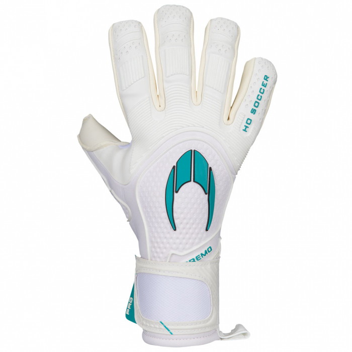515217 HO SOCCER Supremo II AQUA LITE SMU Goalkeeper Gloves White/Teal