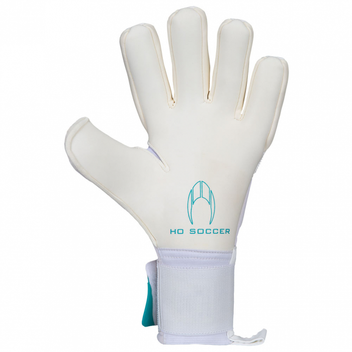 HO SOCCER Supremo II AQUA LITE SMU Junior Goalkeeper Gloves White/Teal
