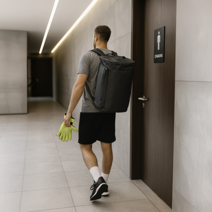 QS320B Keeper iD Custom Hybrid Pro Kit Bag (Black)