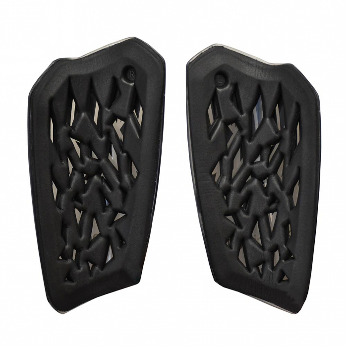 PRA22201 Precision Pro Fusion Flex Customizable Shin Guards Black