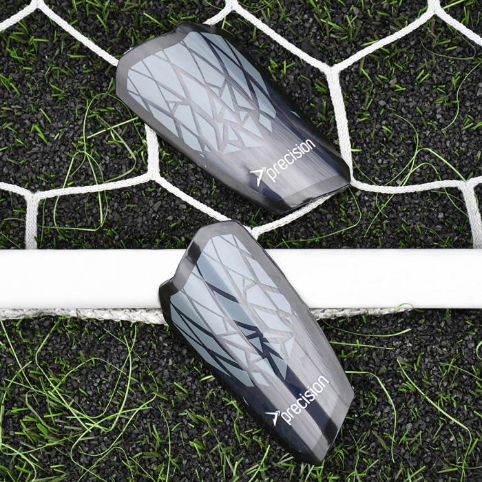 PRA22201 Precision Pro Fusion Flex Customizable Shin Guards Black