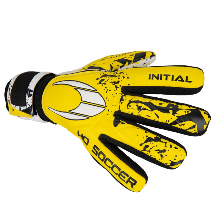 515234 HO Soccer INITIAL Negative Goalkeeper Gloves Yellow/Black