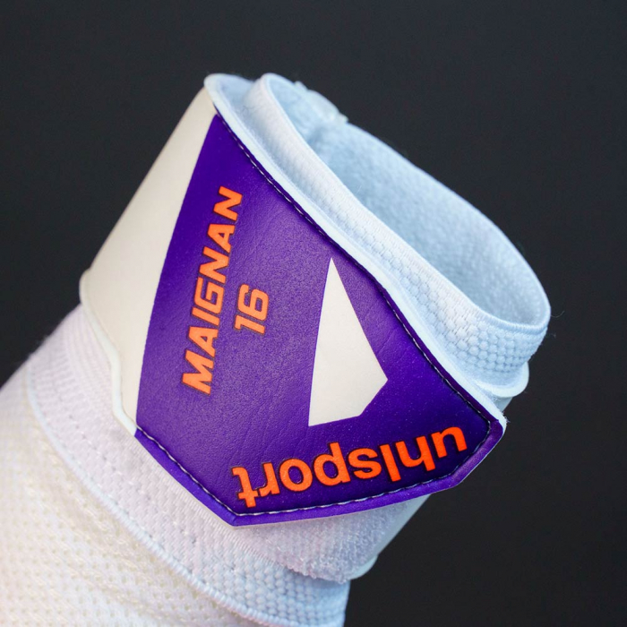 Uhlsport CYBERTEC Soft Maignan Goalkeeper Gloves white/fluo-orange