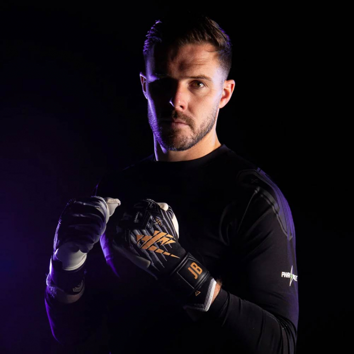 Kaliaaer RE:GEN PRO JB1 3DXi Jack Butland Goalkeeper Gloves Black/Gold