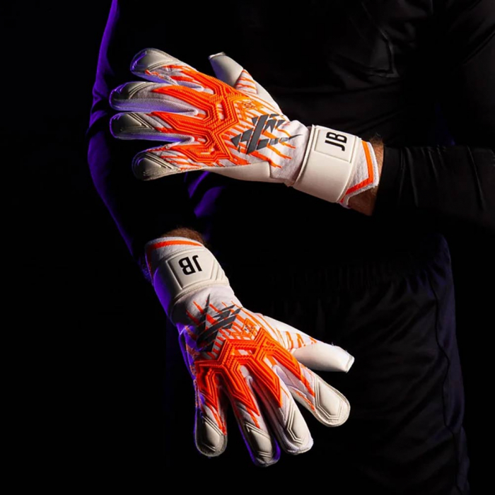 Kaliaaer RE:GEN PRO JB1 3DXi Jack Butland Goalkeeper Gloves white slat