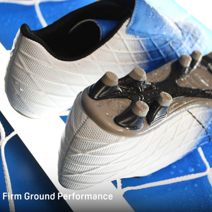 PRS0005 Precision Matrix Junior Football Boots FG White/Blue