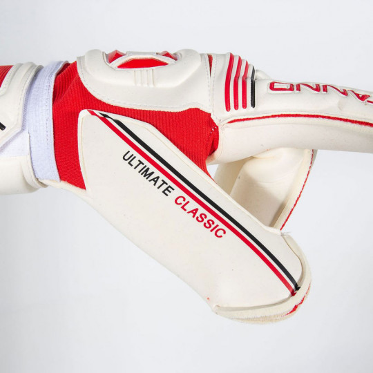 Stanno Ultimate Grip Roll Finger II Goalkeeper Gloves White/Red